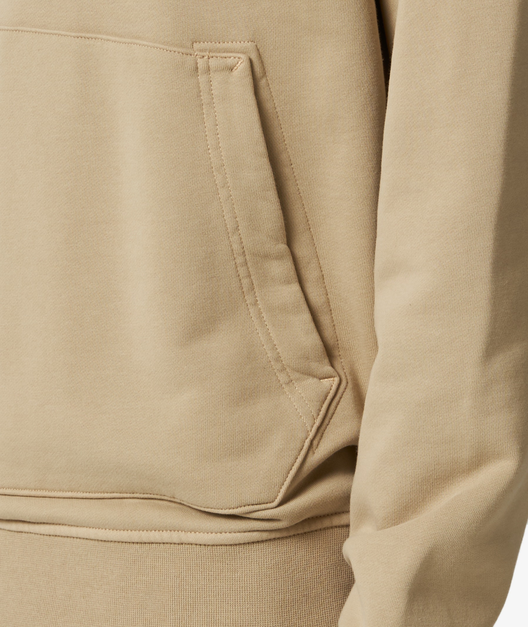 Stone Island Fleece Hoodie in Beige | SVD USA