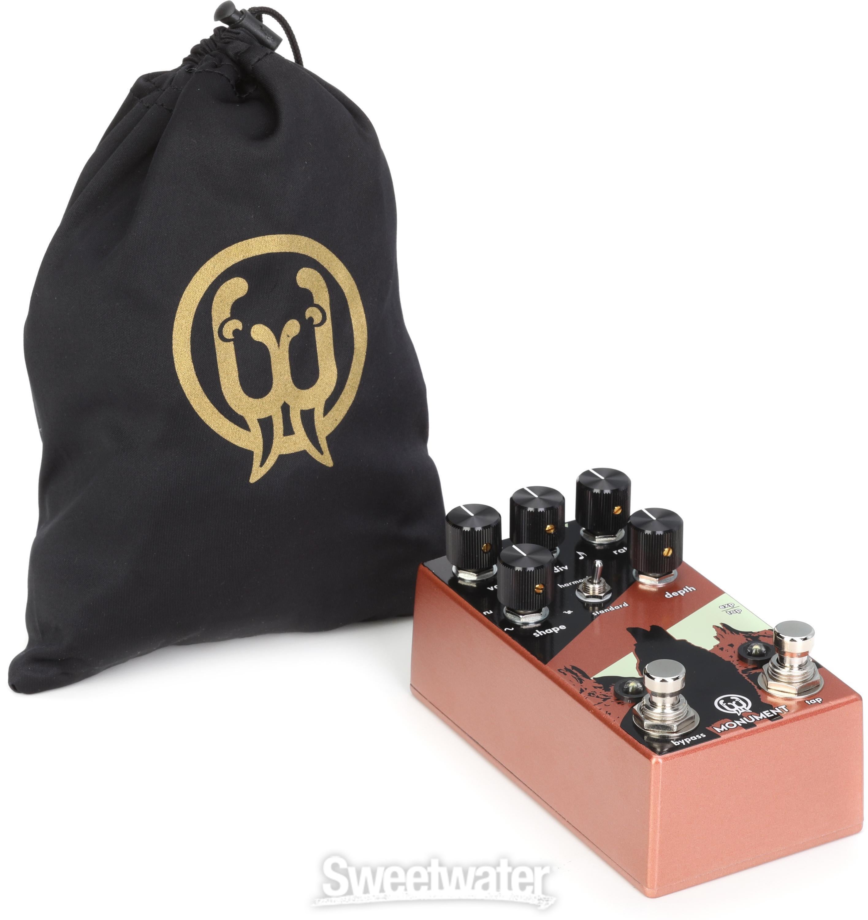 Walrus Audio Monument Harmonic Tap Tremolo Pedal V2 | Sweetwater