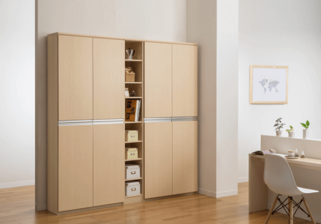 サイズ、デザインオーダー可！超ワイド4段ラック○シャビーブラウン