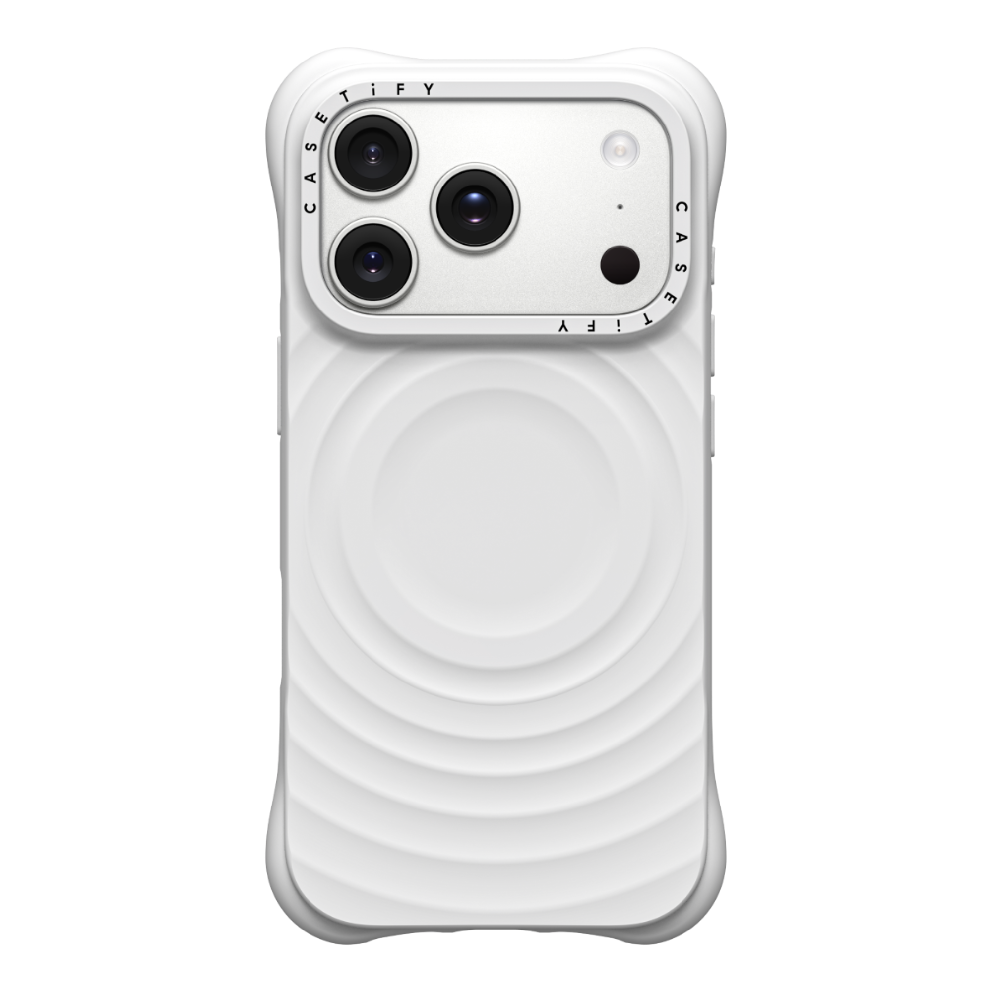 CASETiFY Apple iPhone 17 Pro Ripple Case White CTF-34739842