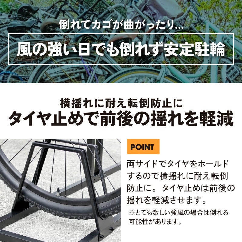 新商品】自転車パーツブランド「GORIX」から、3台収納駐輪スタンド(GX