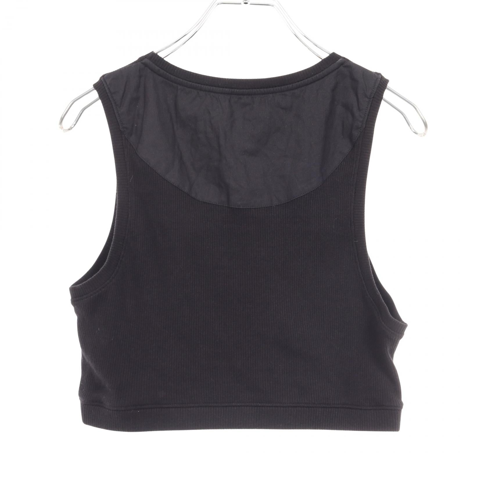 アナグラム クロップド タンクトップ コットン ブラック ロエベ – RECLO