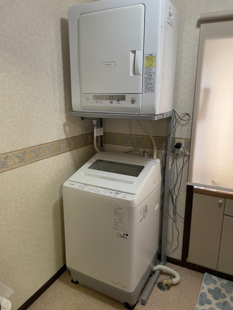 日立（HITACHI） DES-N76-S シルバーグレー 衣類乾燥機用のびのび