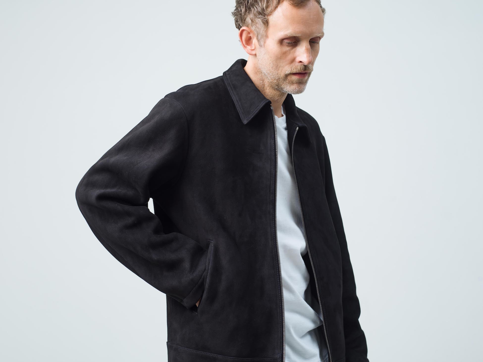 Ron Herman California Deerskin Nubuck Riders Jacket News｜Ron Herman