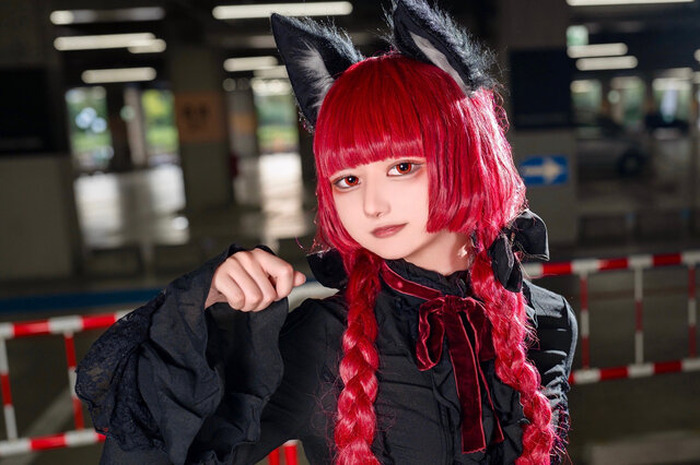 コスプレ】『東方』妖怪猫”お燐”が運ぶのはなんと死体…ダークな設定の