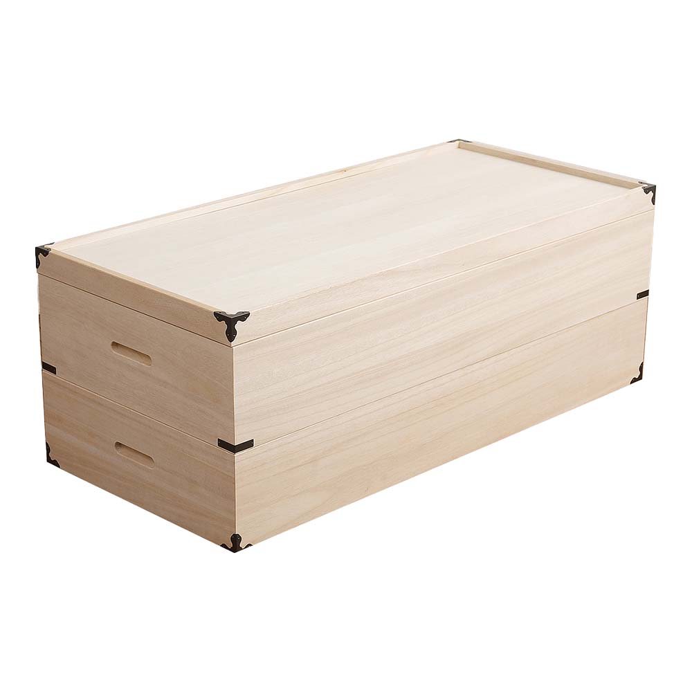 楽天市場】日本製 桐衣装箱 2段高さ27 衣装ケース 衣装箱 着物収納