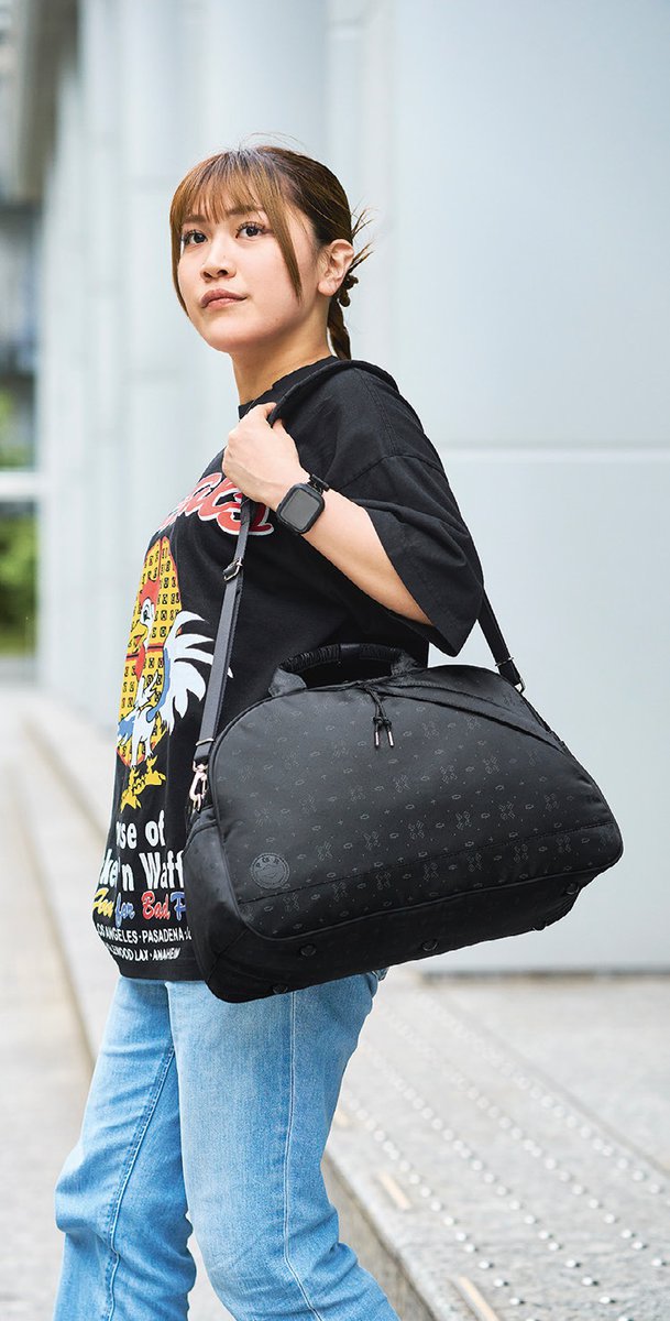 DJ女子の通勤バッグをのぞき見】吉田カバン発「POTR」のボストンバッグ