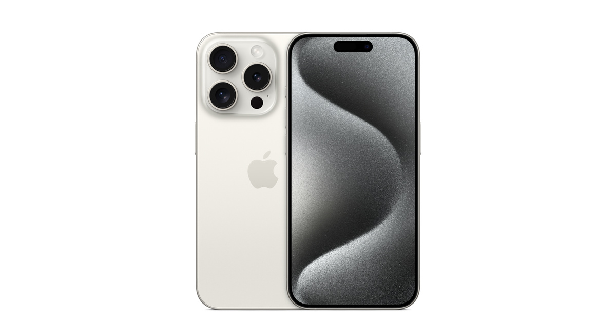 iPhone 15 Pro 256GB - ホワイトチタニウム（SIMフリー）[整備済製品