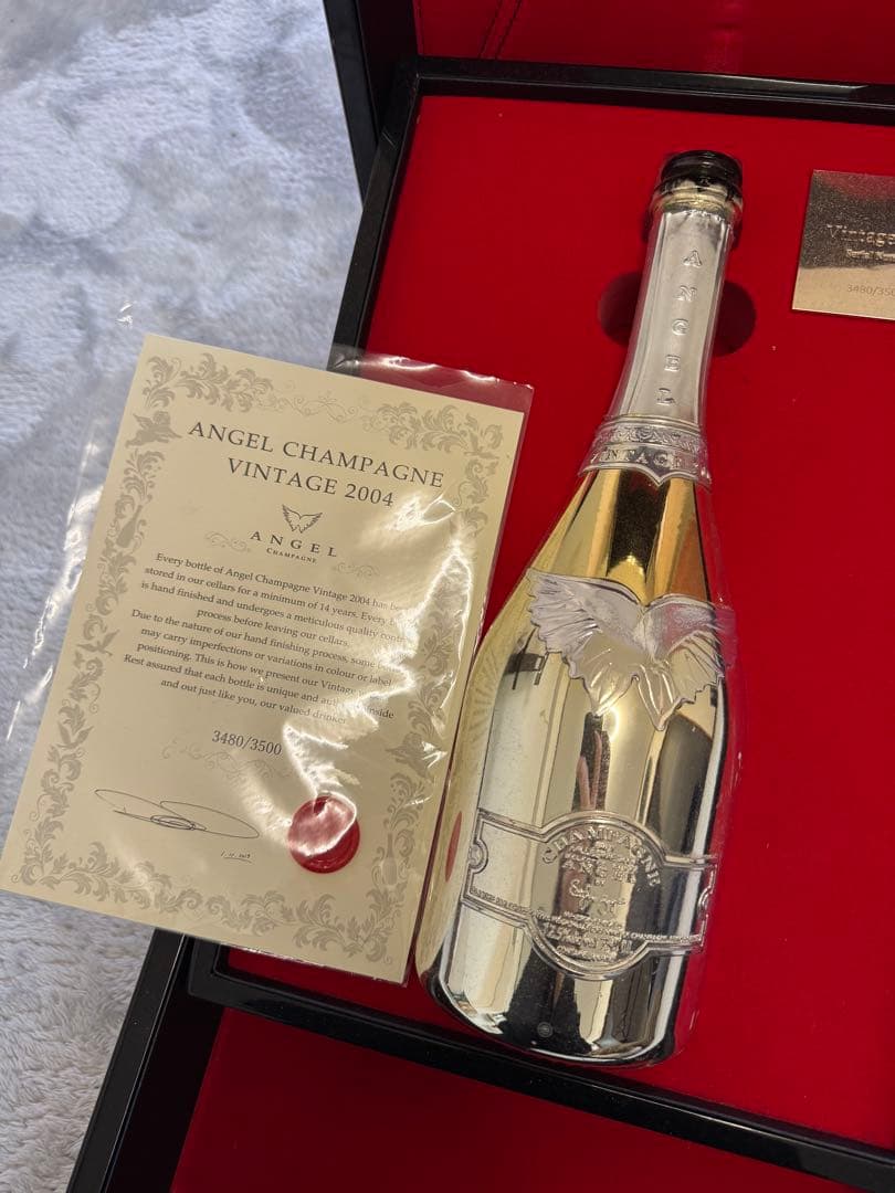 ANGEL CHAMPAGNE VINTAGE 2004 - メルカリ