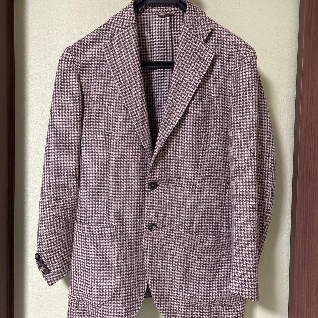 De Petrillo　テーラード　千鳥格子柄　48　NUVOLA GLORYGUY & Cachette｜そろそろ購入してみようかな!? De Petorillo/デ