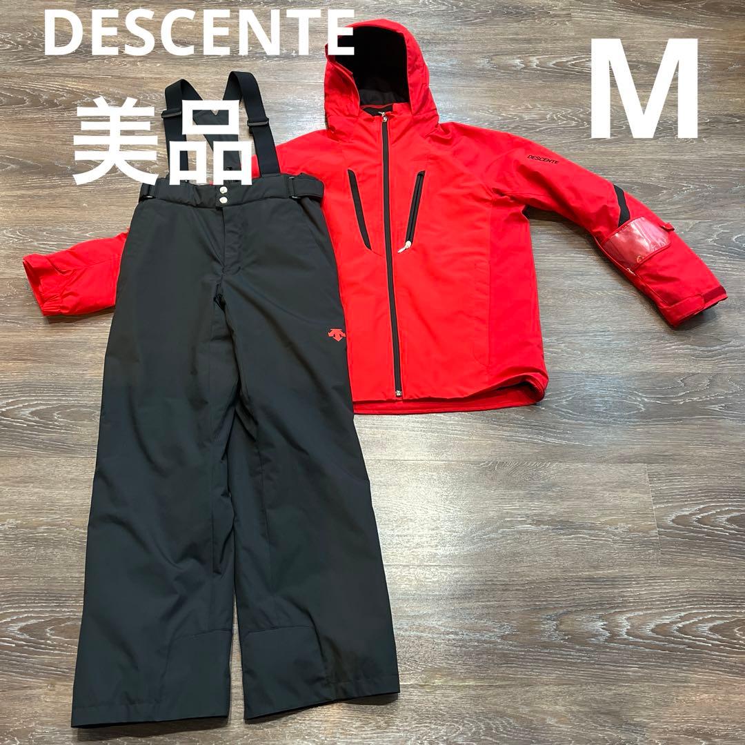 DESCENTE デサント セットアップ　上下　スキーウェア　M 男性　メンズ MOVESPORT DESCENTE デサント スキーウェア 上下セット INSULATED SUIT