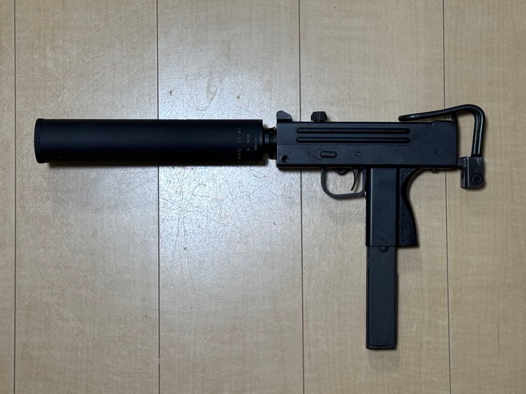 KSC イングラム M11　サイレンサー付　ガスブロ　ロングマシンガン KSC イングラム M11 サイレンサー付 ガスブロ ロングマシンガン M11A1
