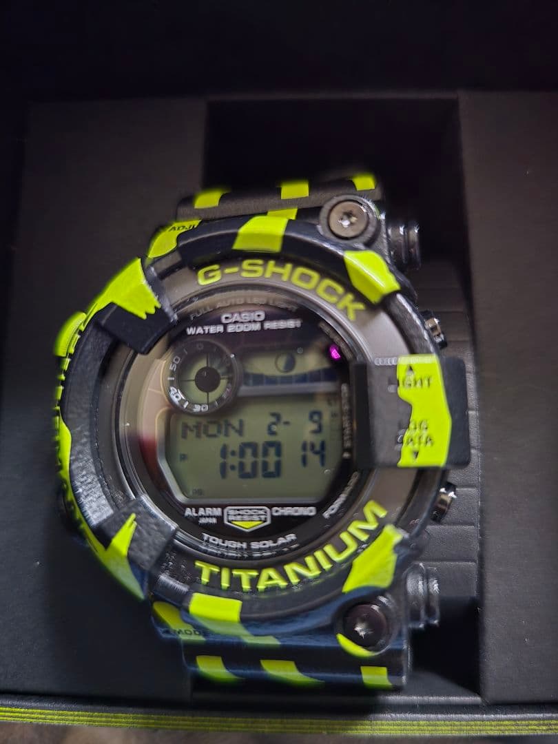 G-SHOCK FROGMAN 限定版　GW-8200TPF-1JR GW8200TPF-1 | G-SHOCK MASTER OF G - SEA Black | CASIO
