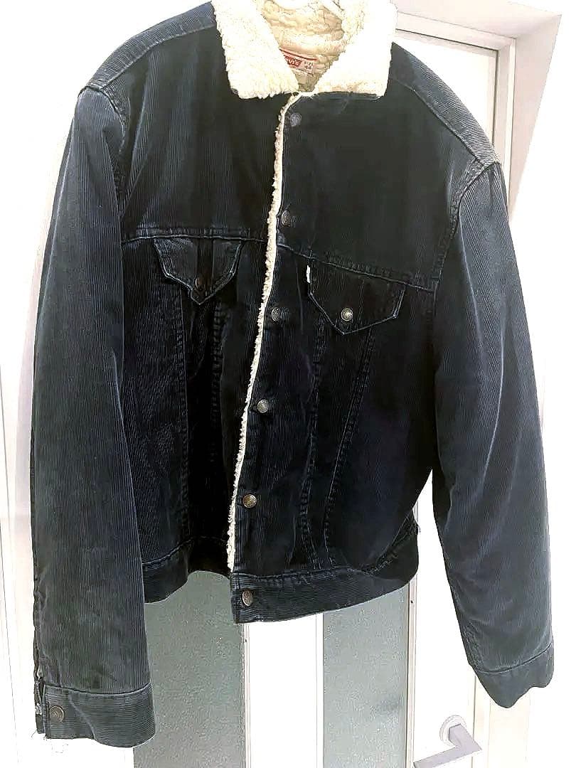 70年代　リーバイス　ビッグE ボアジャケット　VINTAGE LEVIS 70年代 ビンテージ リーバイス デニムボアジャケット メンズL 古着 70s
