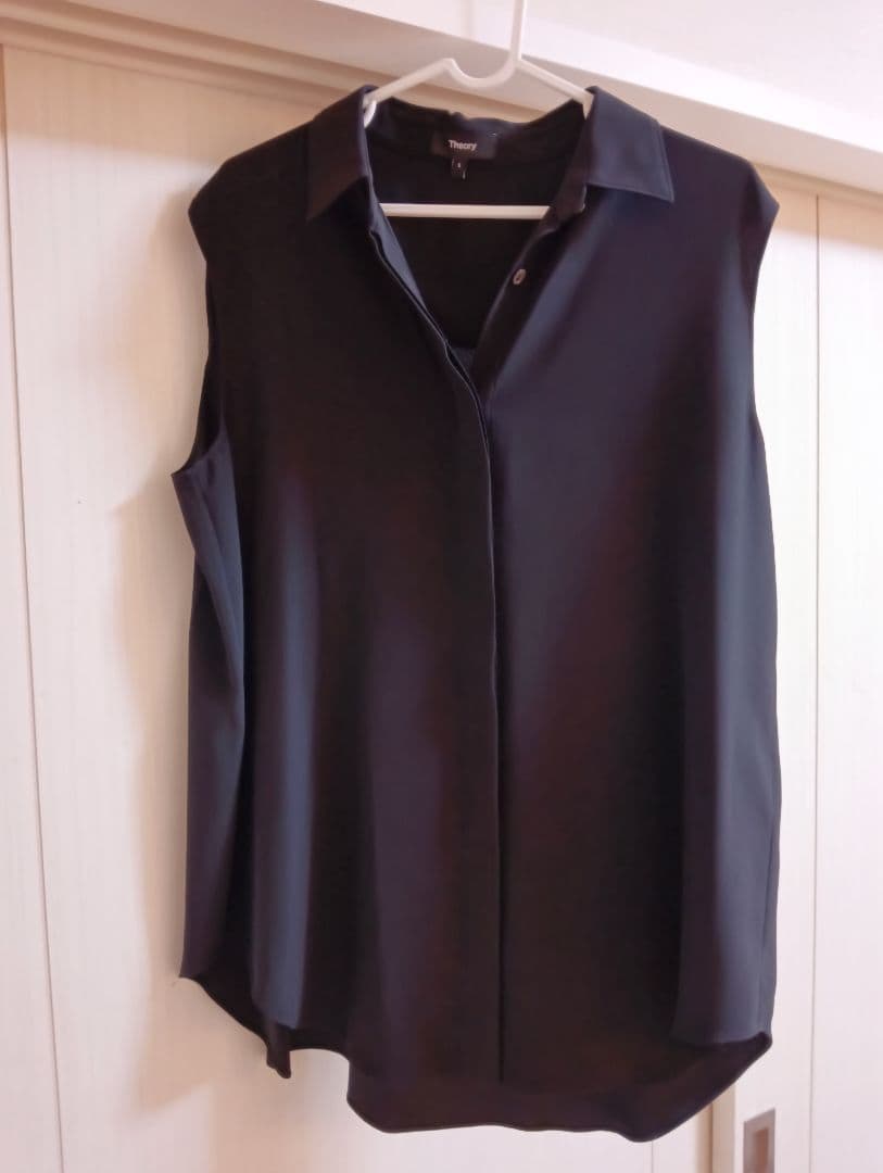 Theory ブラック シャツ Sサイズ 並行輸入品】Theory メンズ シルヴァイン 長袖 ボタンダウンシャツ US