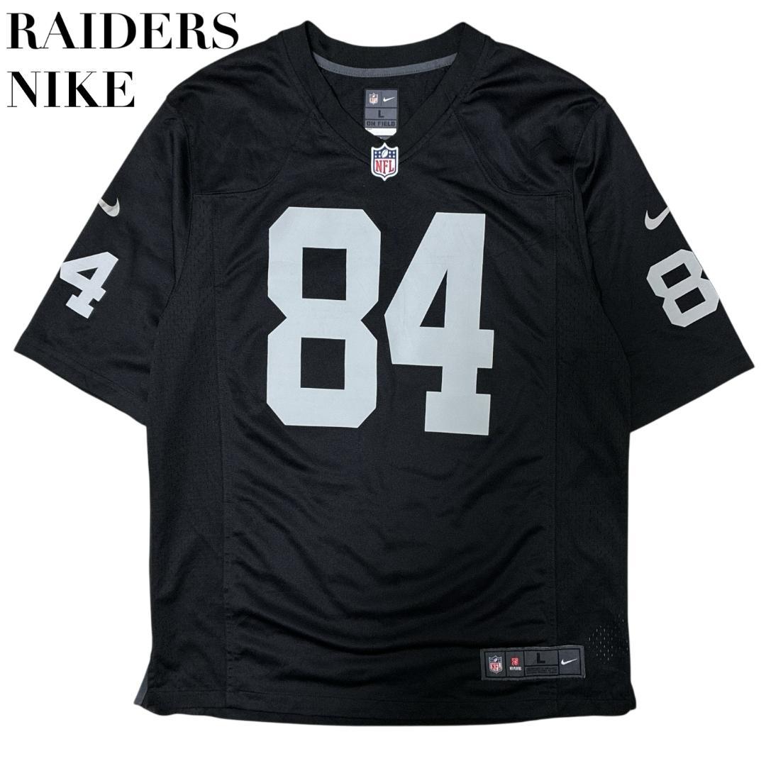 NIKE NFLレイダース 黒 L アメフト ゲームシャツ ユニフォーム 90s L新品タグ付 クーパー 正規品NIKEナイキ ラスベガス レイダース