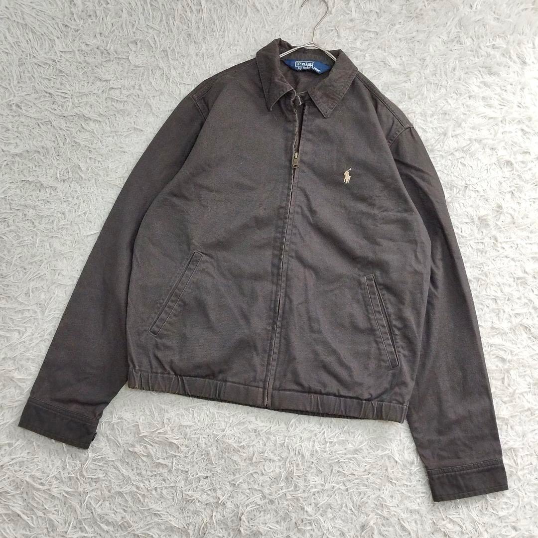 17244✨ポロラルフローレン 三角タグ スウィングトップ 90s S ブルゾン POLO Ralph Lauren 90s 三角タグ スウィングトップ - メルカリ