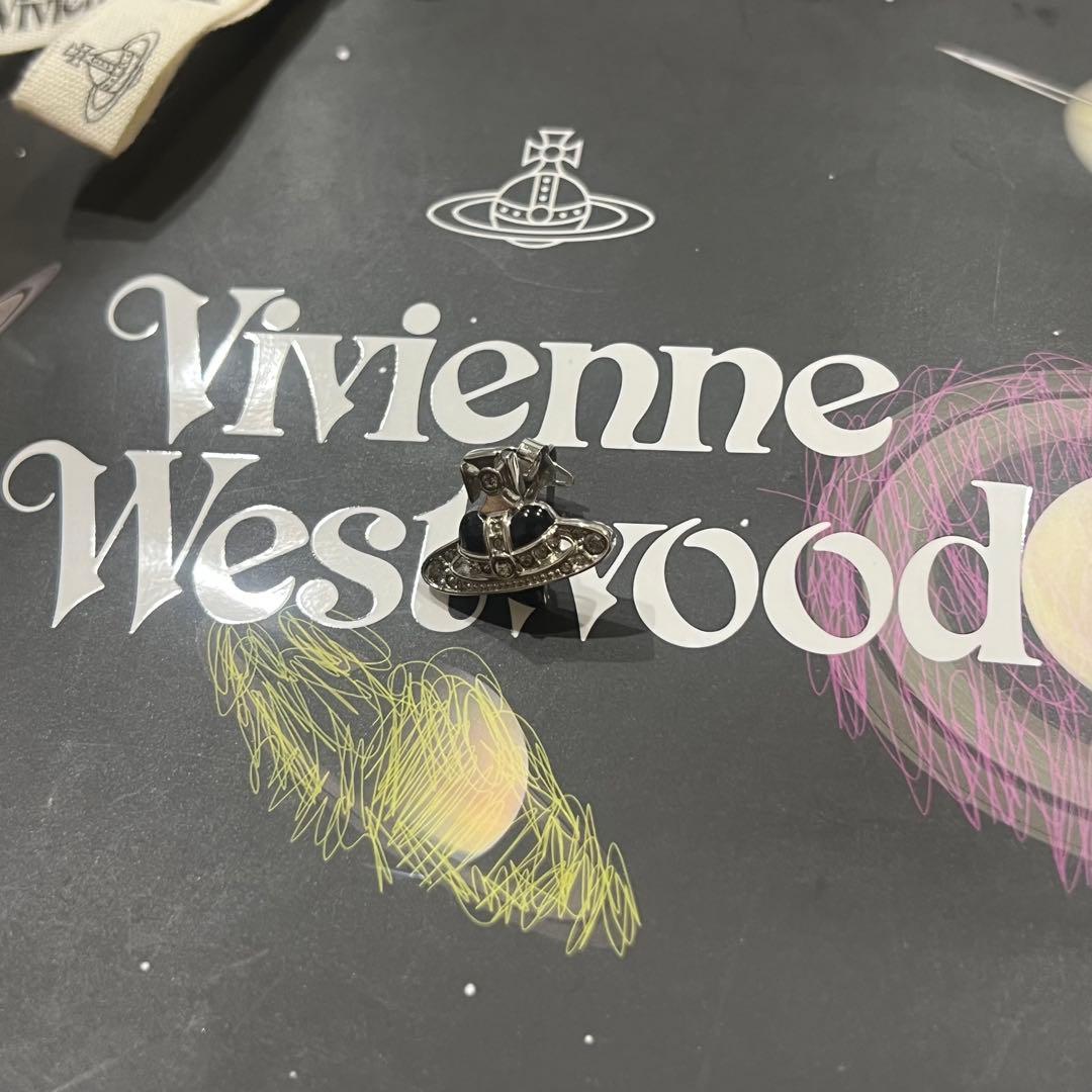 Vivienne Westwood ピアス ディアマンテハート ブラック Vivienne Westwood（ヴィヴィアンウエストウッド） ピアス