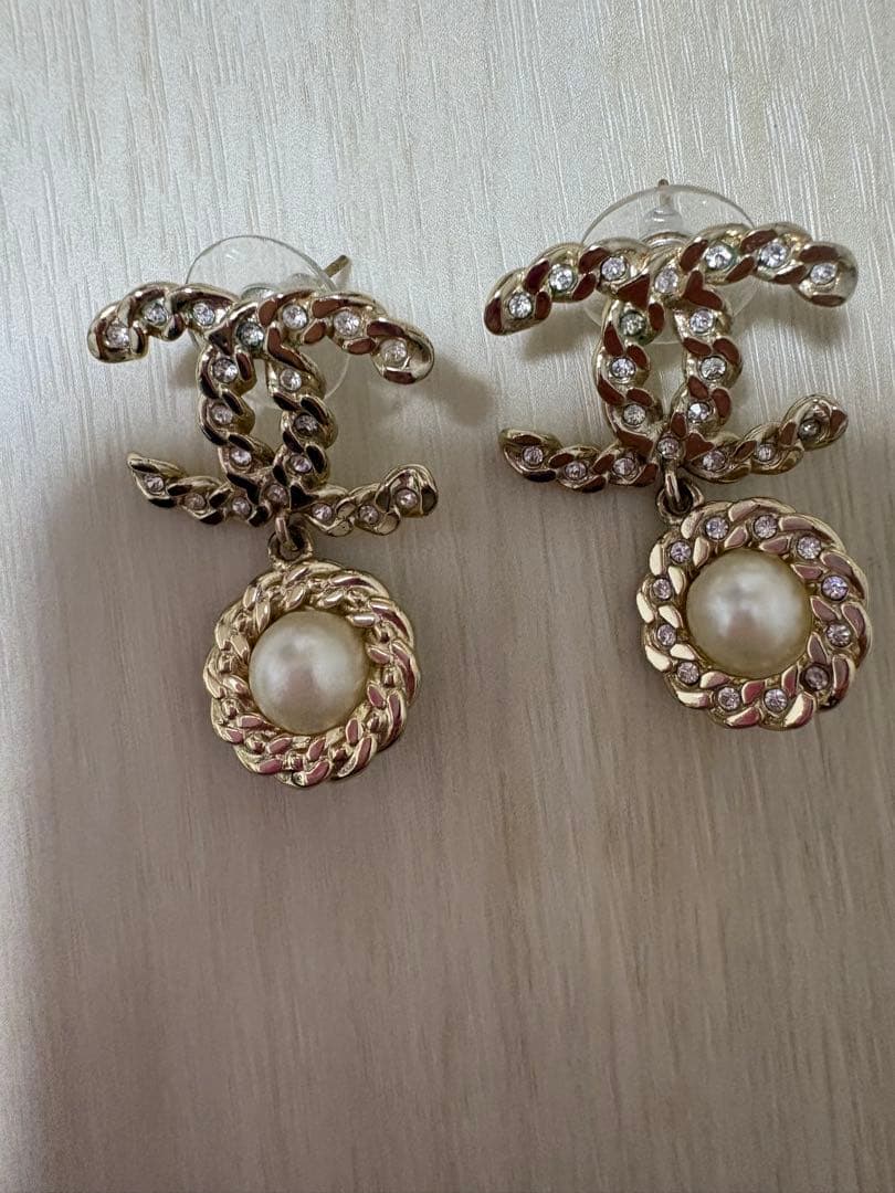 CHANEL ゴールド パール ピアス CHANEL（シャネル） 【並行輸入品】シャネル アクセサリー レディース