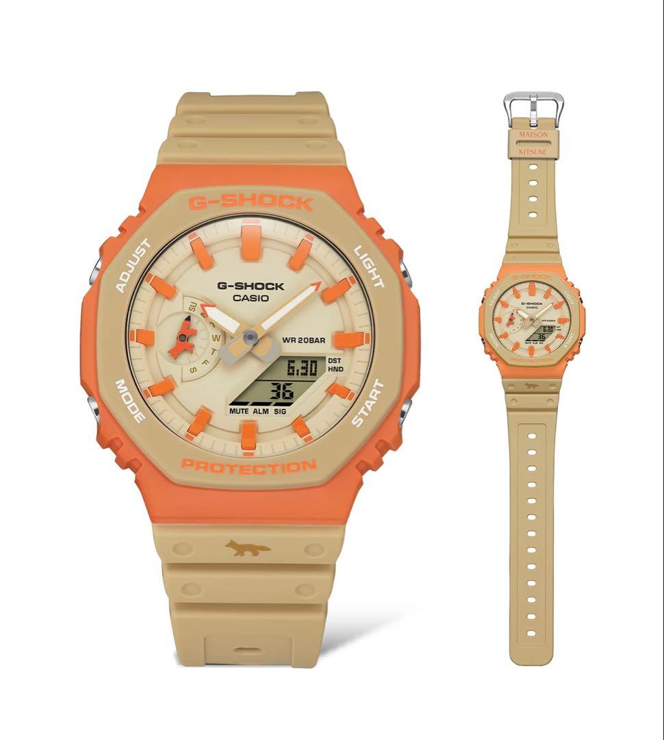 時計 G-SHOCK x MAISON KITSUNE GA-2110 WATCH MAISON KITSUNE｜MK × G-SHOCK GA-2110 WATCH | Rakuten Fashion(楽天