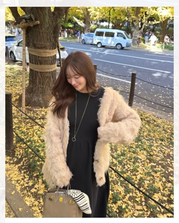 HYEON ワッフルカーディガン／pink beige waffle cardigan / pink beige 1/9 21:00～ 再販 (即納) | HYEON