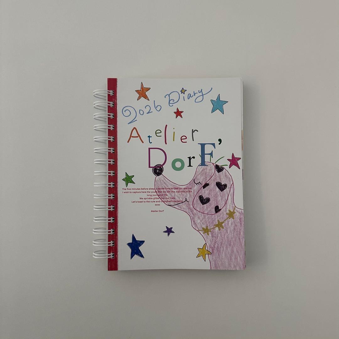 2026 Diary Atelier DorF A5スケジュール帳 2026 Diary Atelier Dorf A5スケジュール帳 - メルカリ