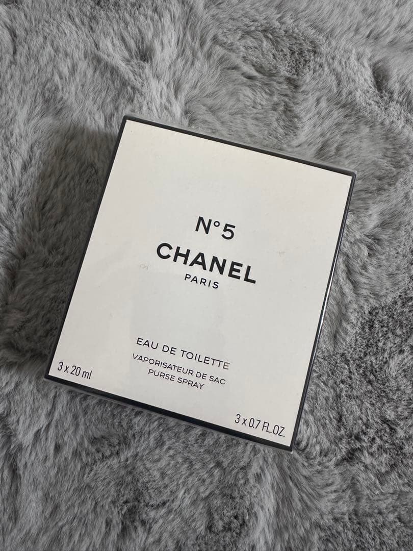 CHANEL N°5 Eau de Toilette 3本セット シャネル N°5 パース スプレイ （オードゥ トワレット） 3x20ml（香水