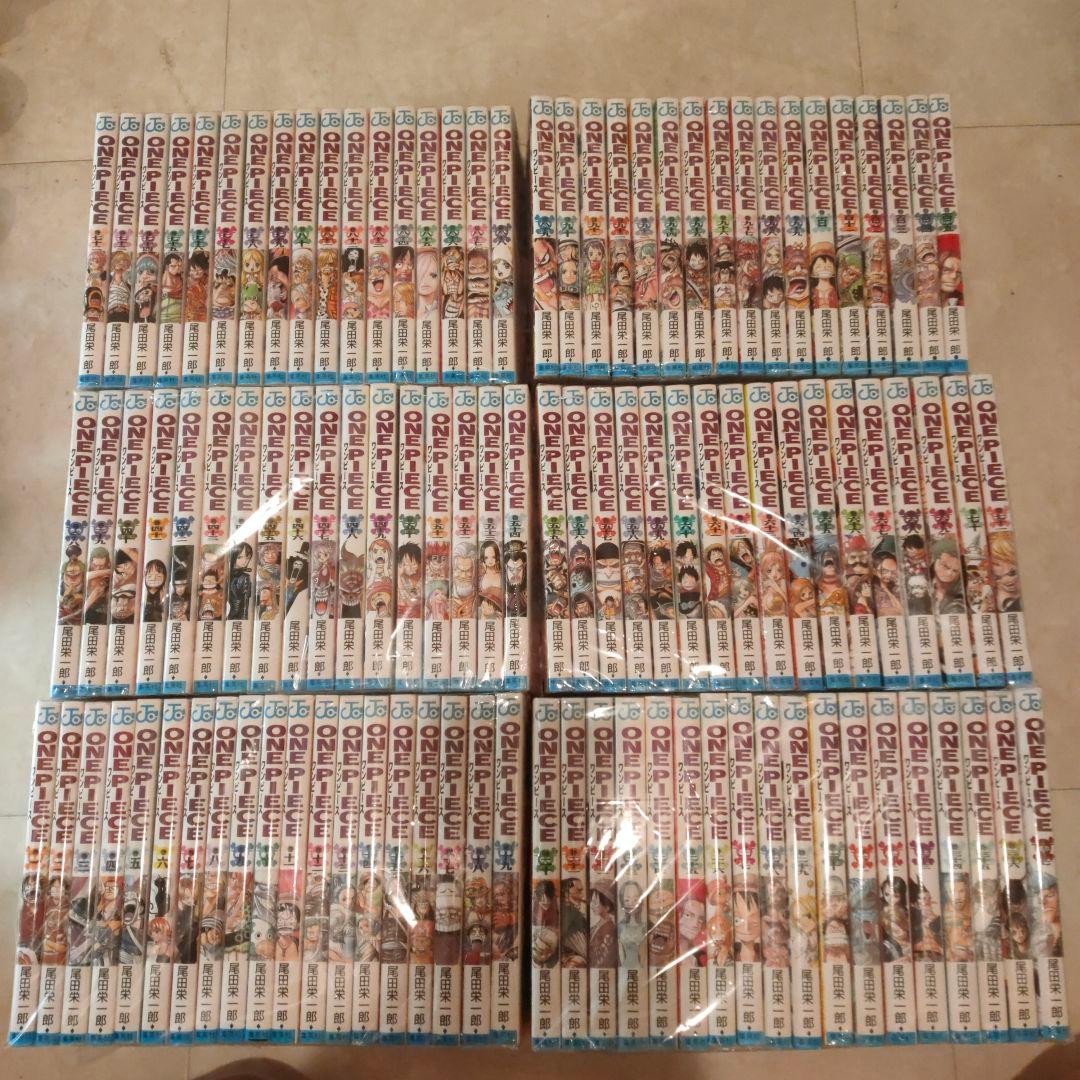 ONE PIECE 全巻セット　1〜108 one piece ワンピース 全巻 セット 1巻から109巻 500クイズブック1、2