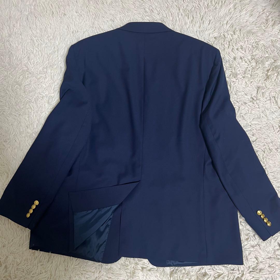 極美品 46(4XL) 大きいサイズ ラルフローレン 紺ブレ 金ボタン - メルカリ