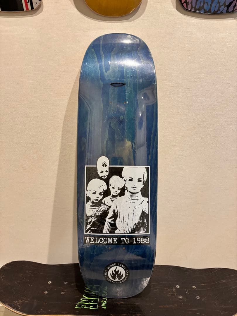 BLACKLABEL スケートボード　デッキ 9.5 Tugboat Black Label 
