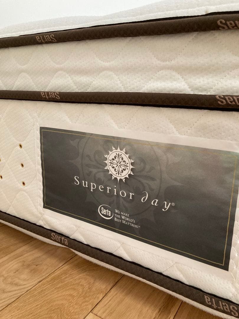 てち　Serta Superior day シングルマットレス 日本人好みのSerta最高級マットレス Serta:サータ スーペリアデイ