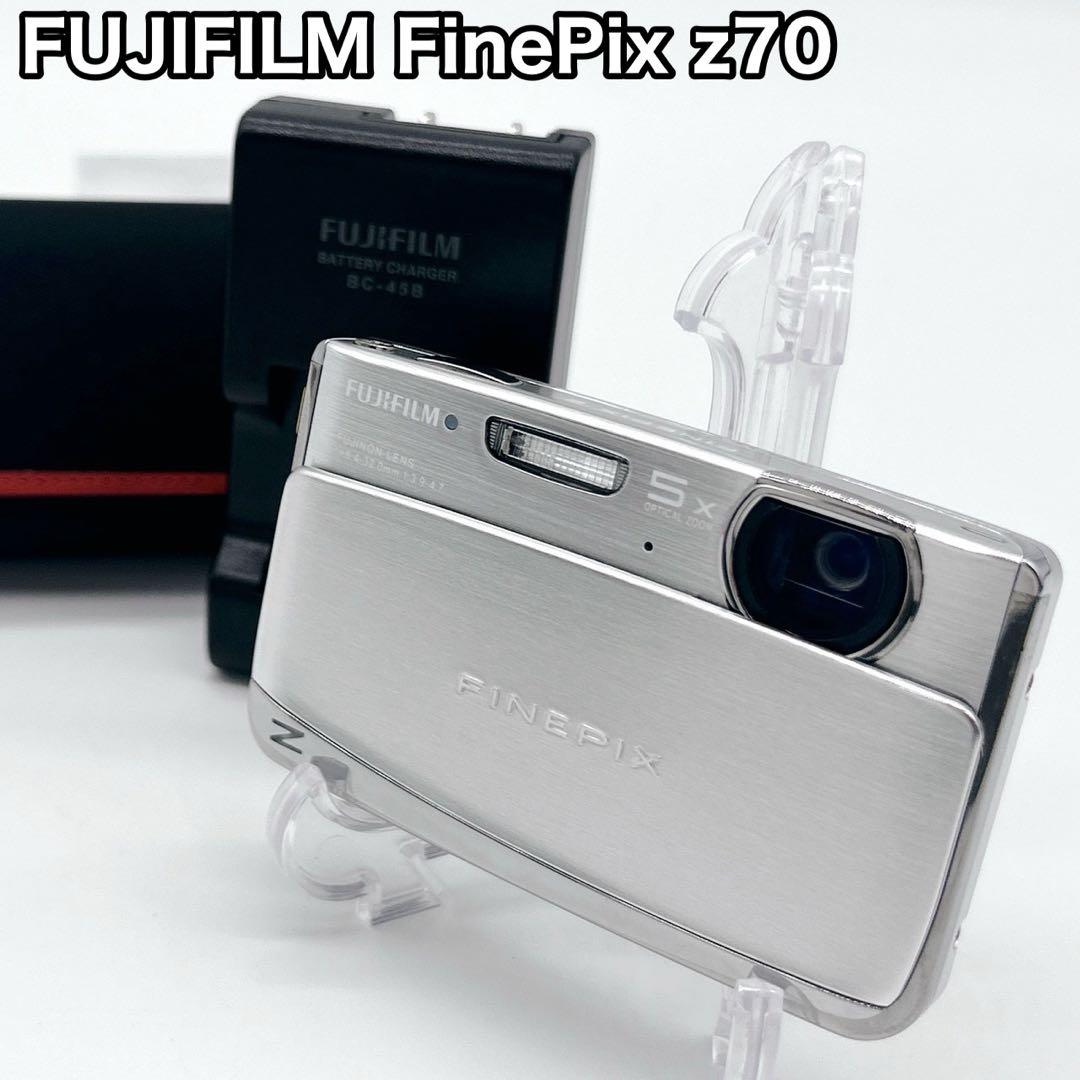 FUJIFILM フジフィルム FinePix z70 シルバー デジカメ ヨドバシ.com - 富士フイルム FUJIFILM FinePix Z70 [シルバー] 通販