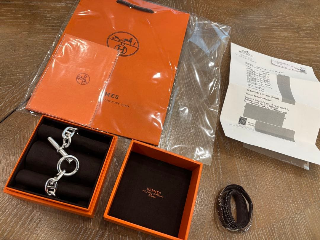 【付属品完備】エルメス シェーヌダンクル TGM 13コマ シルバー925 楽天市場】HERMES エルメス シェーヌダンクル TGM 13コマ シルバー