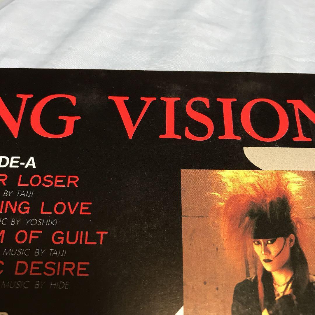 X【初回盤】Vanishing Vision LP & ステッカー - メルカリ