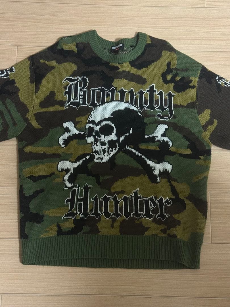 Bounty Hunter✖️Supremeカモフラージュセーター 希少・完売モデル】Supreme×BOUNTY HUNTER ニット セーター - メルカリ