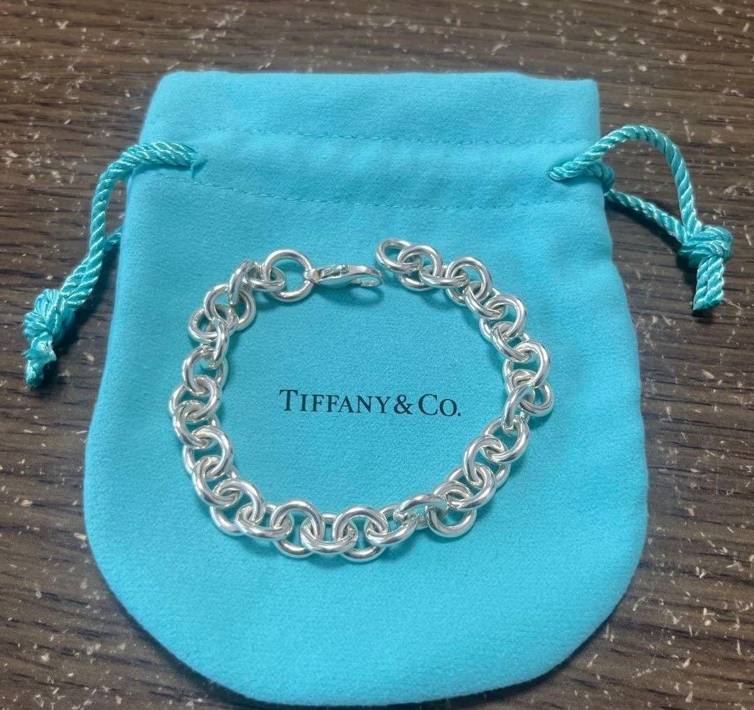 Tiffany & Co. シルバー925 リンクチェーンブレスレット TIFFANY&Co.（ティファニー） チェーン ブレスレット 腕輪