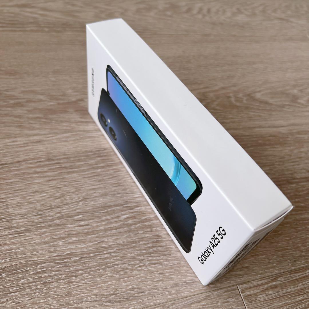 新品未開封Samsung Galaxy A25 5G ブラック本体 6.7インチ - メルカリ