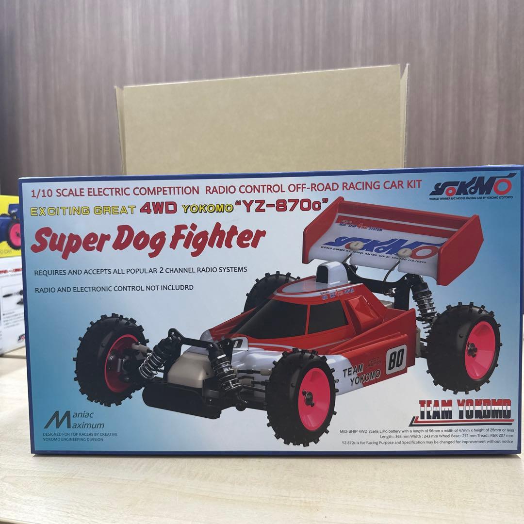 ラ*ズ様 54 ヨコモ　スーパードッグファイタ―　新品未開封 Amazon | ヨコモ スーパードッグファイター 未塗装 キット YZ-870C