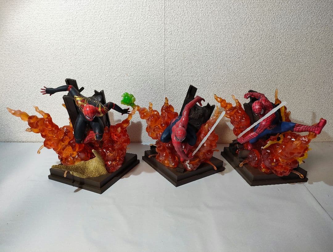 ☆　Happyくじ　スパイダーマンフィギュア　ノーウェイホーム　セット　☆ いよいよ1月8日発売！Happyくじ『スパイダーマン：ノー・ウェイ