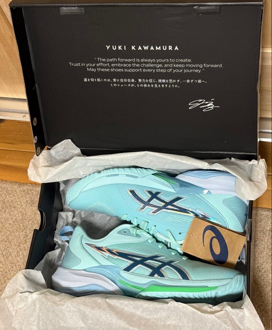 Asics Swiftace Yuki 26 河村勇輝 バスケットボールの河村勇輝選手と共同開発したシューズ「SWIFTACE