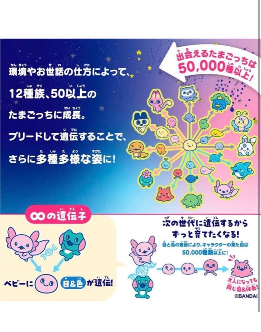 新品未開封】たまごっち パラダイス パープルスカイ - メルカリ