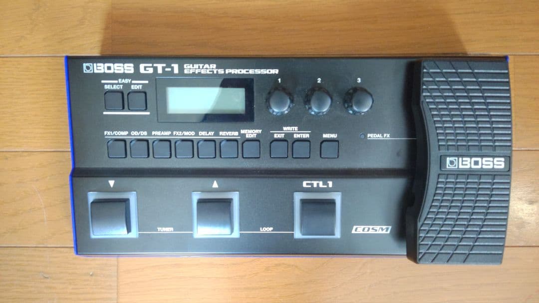 BOSS GT-1 ギターエフェクター 純正アダプター付きセット 数量限定 スリーブケースプレゼント♪】 BOSS GT-1 Roland純正