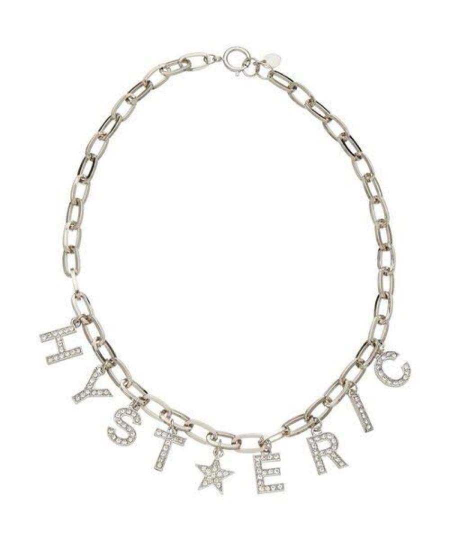 HYSTERIC GLAMOUR ヒステリックグラマー ロゴネックレス VIXEN GIRL ネックレス|HYSTERIC GLAMOUR WOMEN | HYSTERIC GLAMOUR