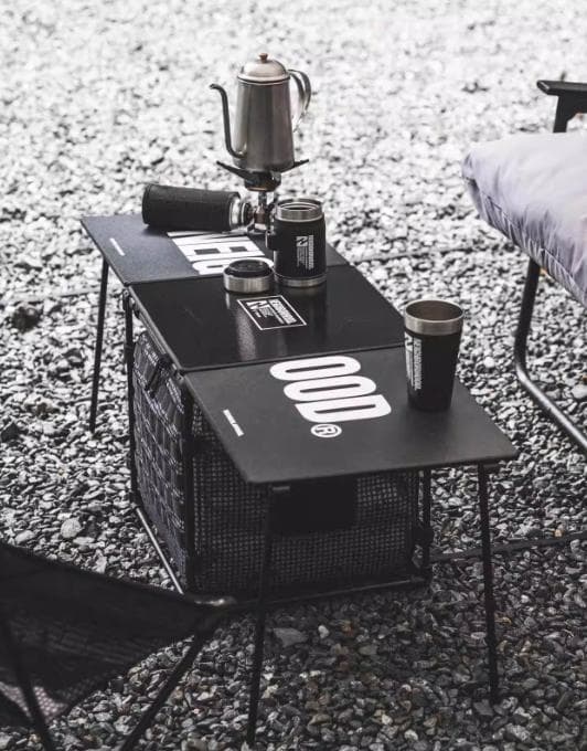 ネイバーフッド ヘリノックス テーブル＆マットセット OFFICE CUBE バッグから瞬時にテーブルが出現！ ヘリノックスのフィールドオフィス