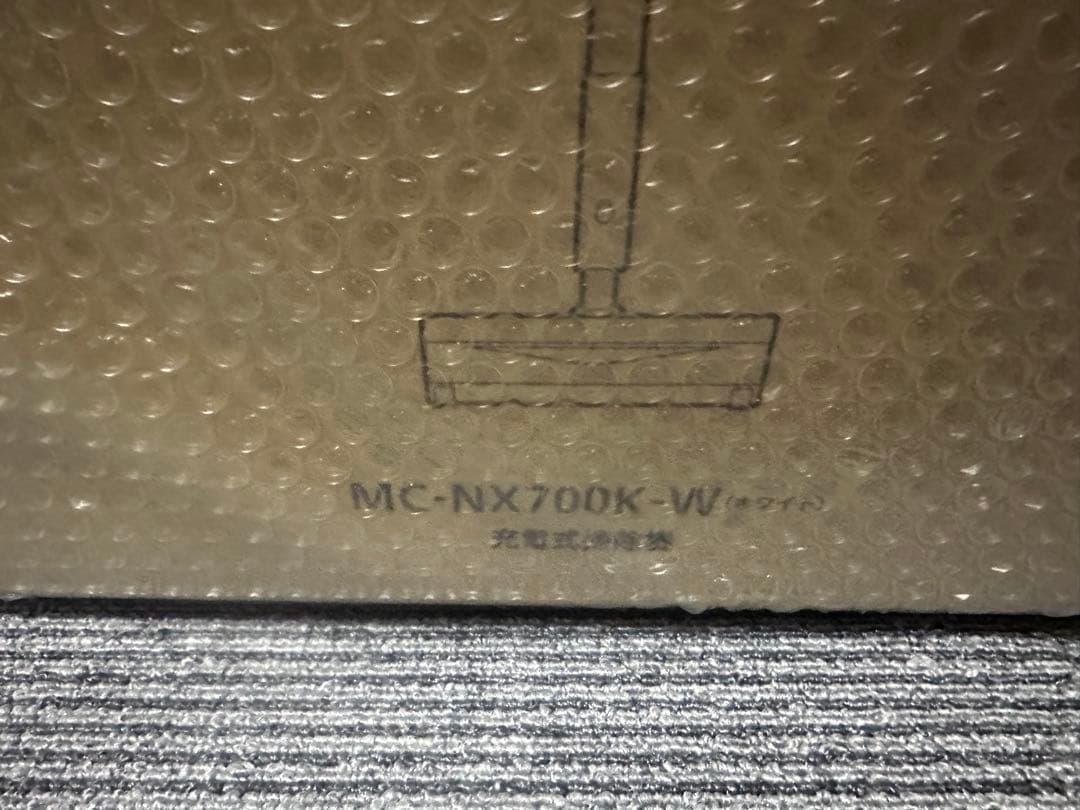 パナソニック スティッククリーナー MC-NX700K-W セパレート型コードレススティック掃除機 ホワイト MC-NX700K