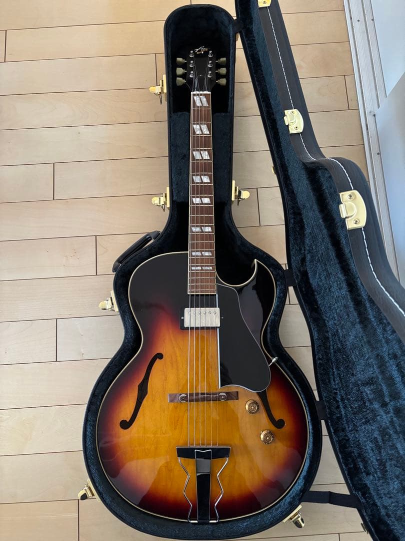 ギター Archtop Tribute AT105/Late '50s Burst AT105 — Westville Guitars