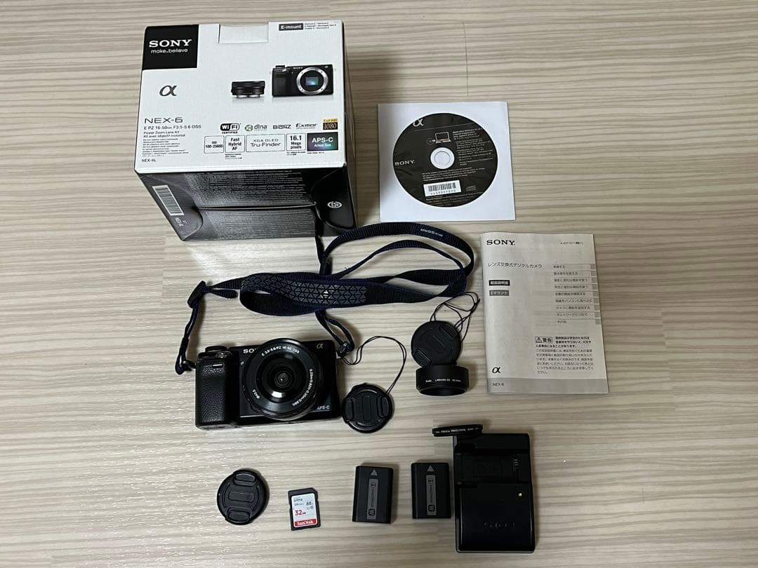 Sony α nex6 ミラーレス一眼カメラ　箱あり Amazon | SONY ミラーレス一眼カメラ α NEX-6ダブルズームレンズキット