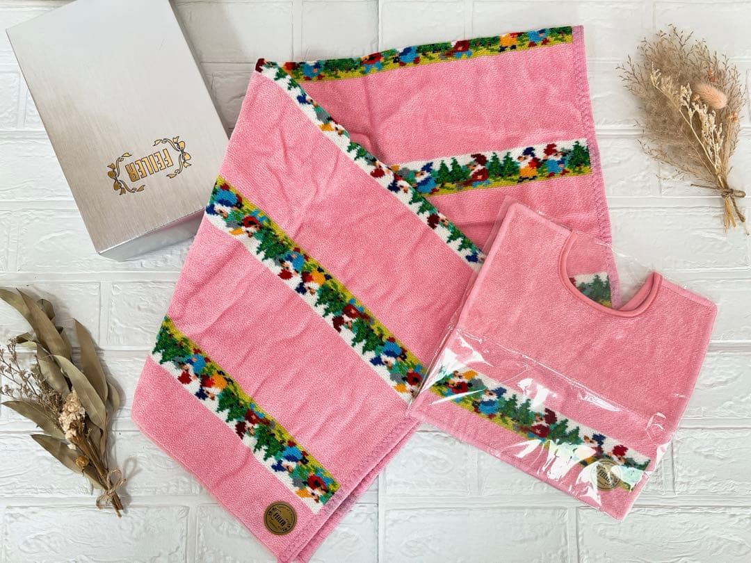 【FEILER】フェイラー★プティバス❤︎スタイセット FEILER】フェイラー☆プティバス❤︎スタイセット