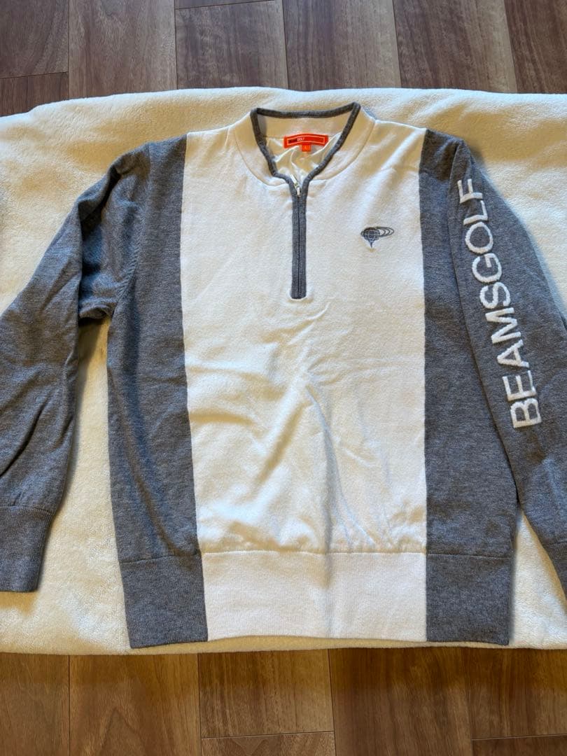 BEAMS GOLF 裏付きニットセーター BEAMS GOLF（ビームス ゴルフ） ニット セーター 「防風/伸縮性