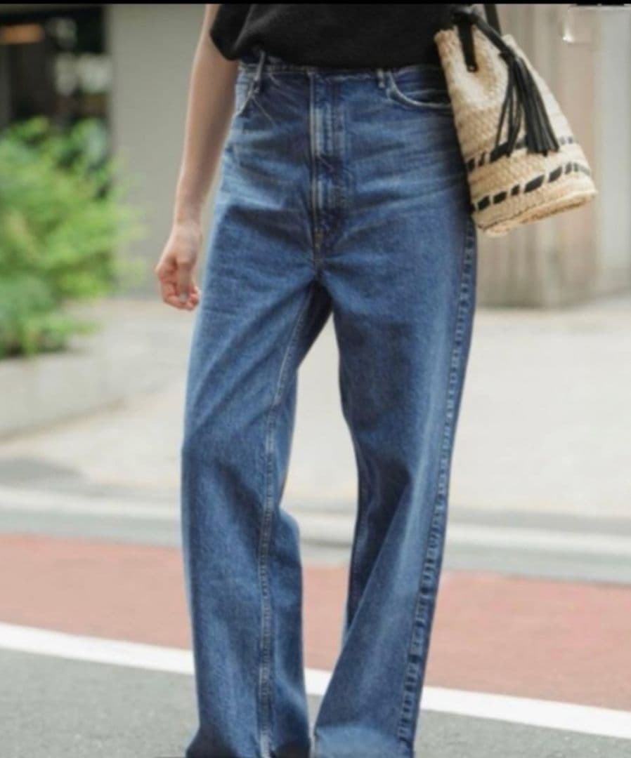 人気✨アッパーハイツ THE OLIVIA デニムパンツ OASIS サイズ25 upperhights（アッパーハイツ） ジーンズ デニム デニムパンツ 「upper